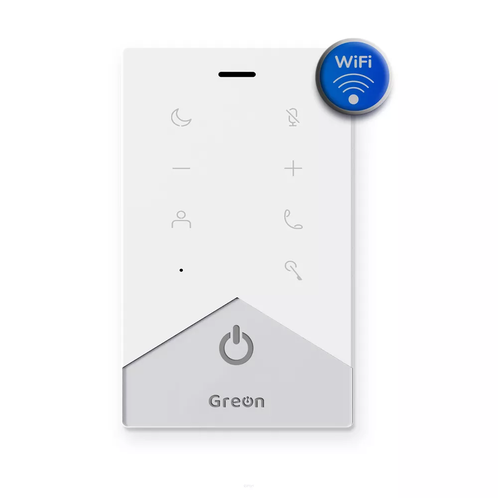 GR - ISA3 WiFi  Unifon IP Greon, z dzwonkiem, 8x alarm, 3 przekaźniki, zdana obsługa Tuya Smart, biały