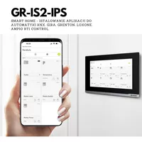 GR-OS10K(G) + GR-IS2 IPS + switch +3 breloki+ Tuya Wideodomofon WiFi IP Greon, Android10, z Tuya, 16 CCTV, zdjęcia, filmy, natynkowy, z szyfratorem, czytnik 125KHz i 13,56MHz, brama i furtka, czarny - 7