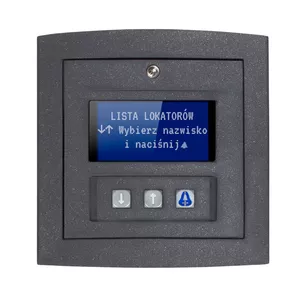 OP - EL G Moduł elektronicznej listy lokatorów do domofonów Elfon OPTIMA grafit