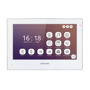 NW-AVI-9S-WW  Wideodomofon jednorodzinny Nexwei monitor 7" z Wifi i obsługą przez smartfona,Tuya