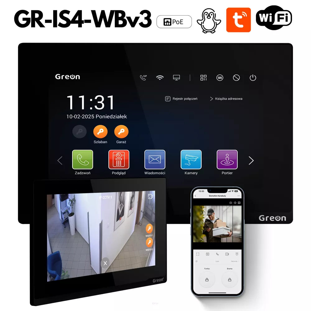 GR - IS4Bv2 Greon wideodomofon 7