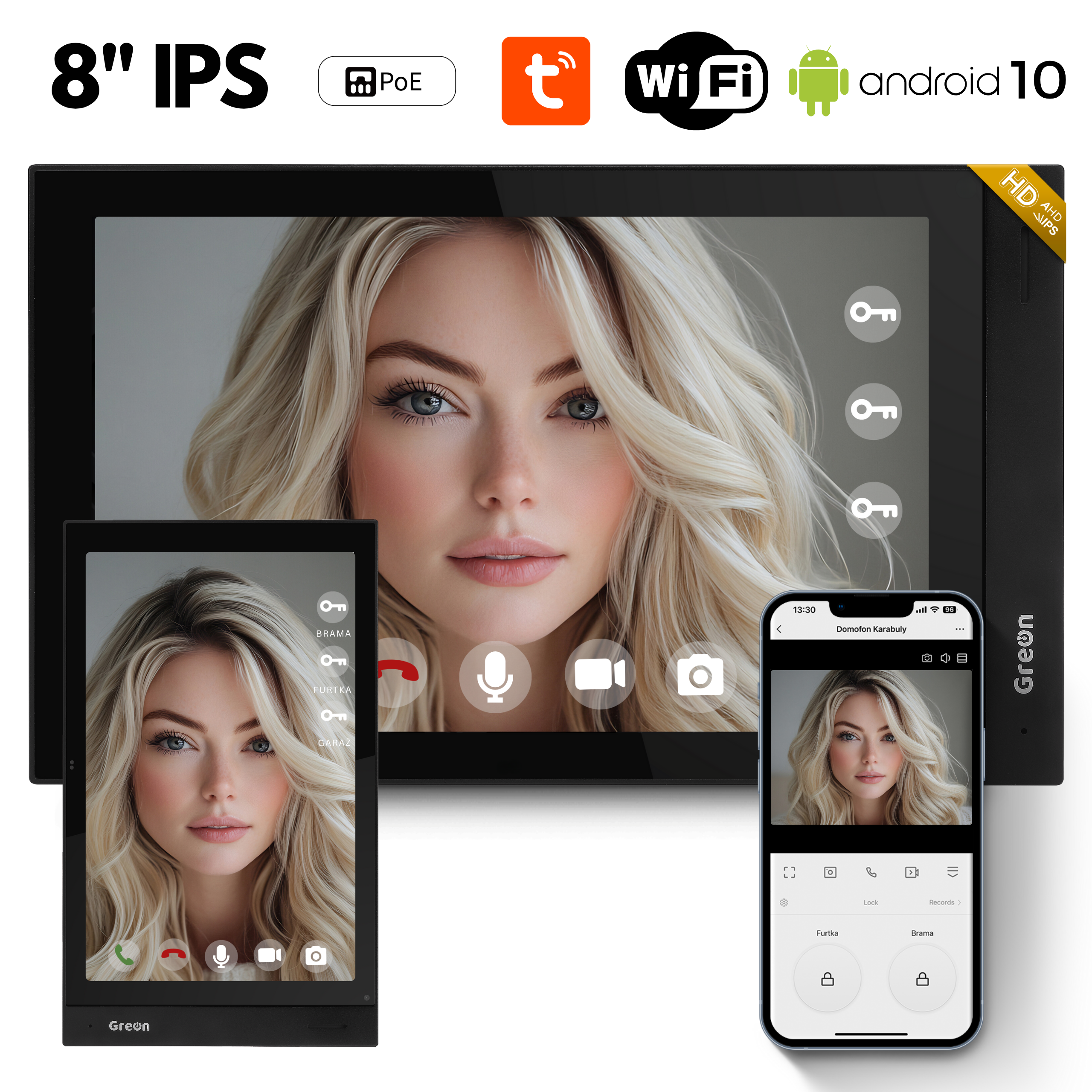 Wideodomofon GR-IS22 do smart Home i aplikacji